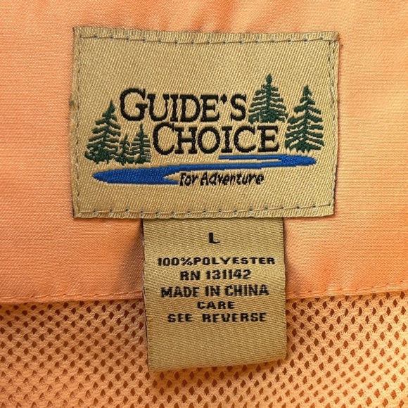 Guide’s Choice Men’s Outdoor Lightweight Button Down Shirt Large - Picture 3 of 6